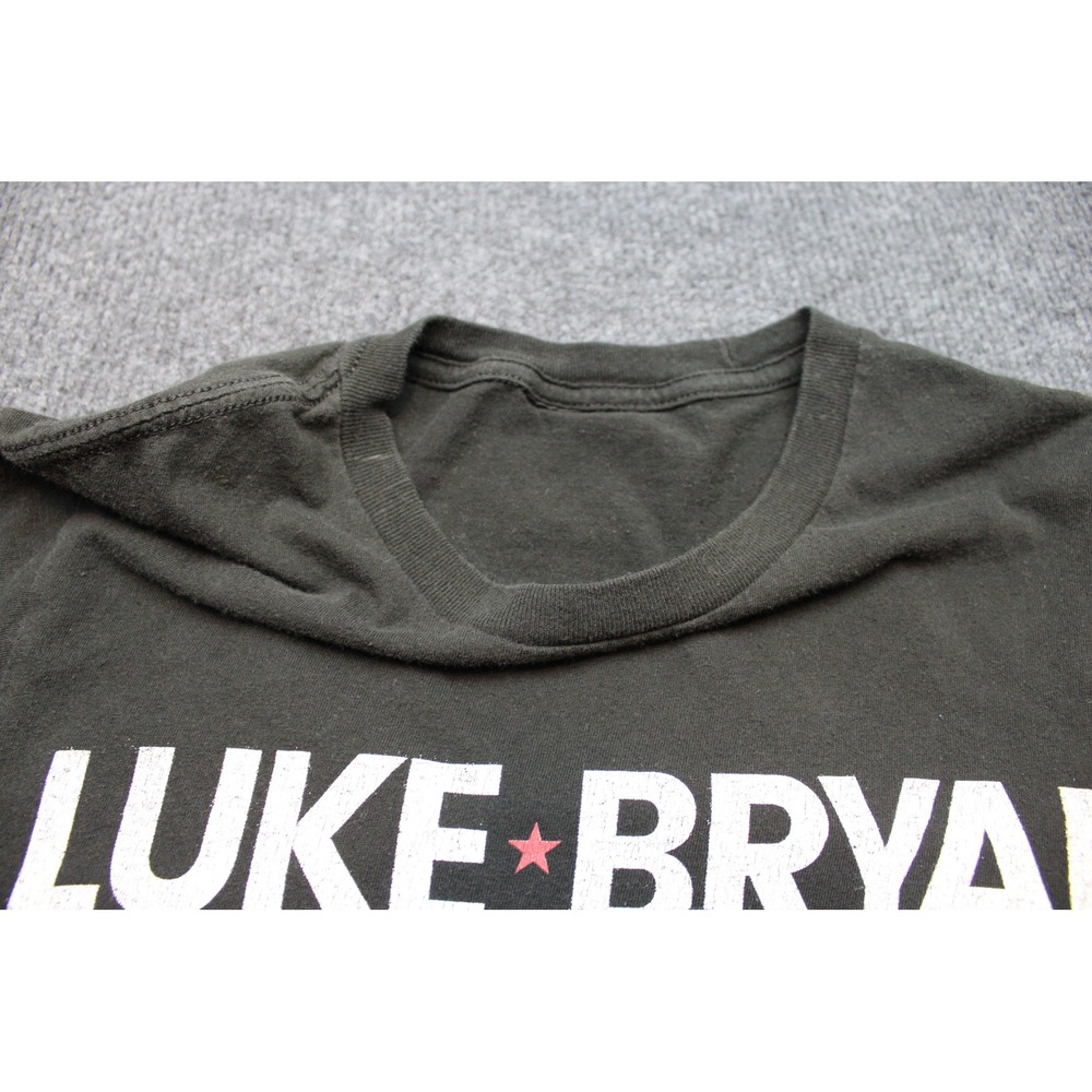 Luke Bryan What Makes You Country Tour Black Graphic T-Shirt Short Sleeve Small - Picture 3 of 7